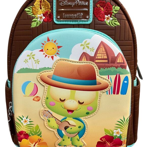 Loungefly Handbags - Disney Parks 2023 Aulani Resort Duffy Olu Mel Backpack Bag Loungefly New